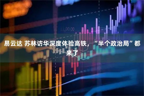 易云达 苏林访华深度体验高铁，“半个政治局”都来了